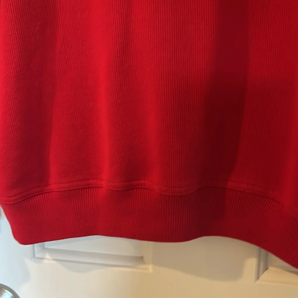 St Croix Men's Red Sweater made in USA USED size L - Picture 11 of 13